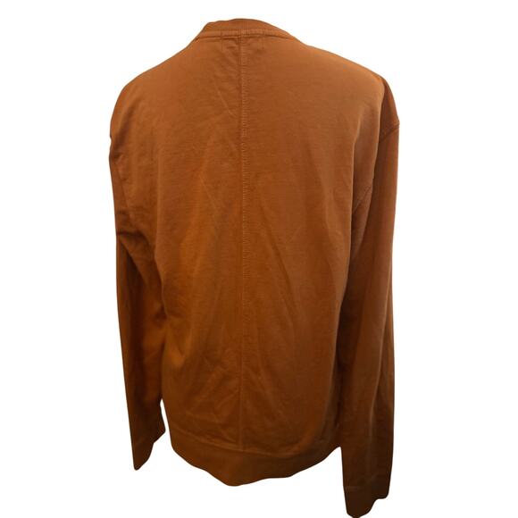 BLDWN Haring Crewneck Sweatshirt, Burnt Orange Pullover, Men's Size Small - Picture 4 of 7